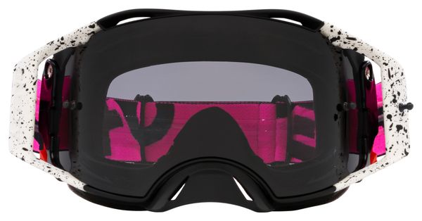 Oakley Airbrake MX Black Splatter Goggle / Dark Grey / Ref: OO7046