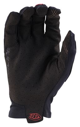 Lange Handschuhe Troy Lee Designs Flowline Schwarz/Weiß