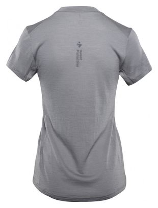 Sweet Protection Hunter Maillot de manga corta para mujer Merino Gris claro