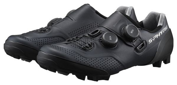 Shimano XC9 S-Phyre Uomo Scarpe Nero