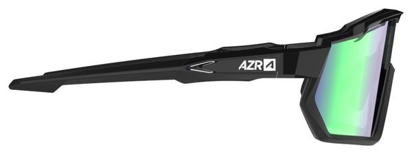 AZR Pro Race RX Set Schwarz/Grün + Farblos