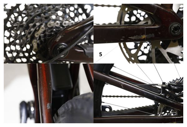 Refurbished Product - Santa Cruz Nomad 5 Carbon CC All Mountain Bike Sram X01 Eagle 12V 27,5'' Matte Green/Rose 2021