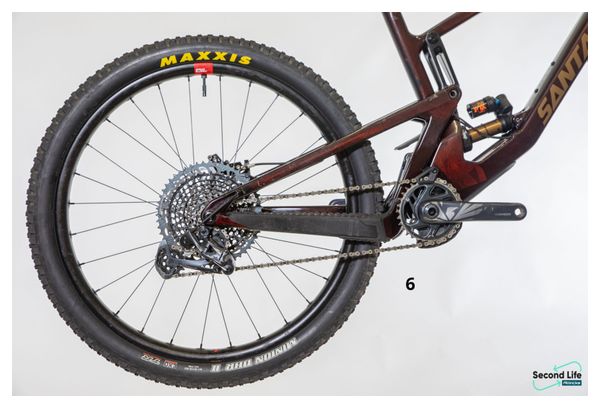 Refurbished Product - Santa Cruz Nomad 5 Carbon CC All Mountain Bike Sram X01 Eagle 12V 27,5'' Matte Green/Rose 2021