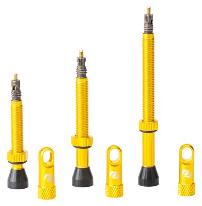 Coppia di Valvole Syncros Presta Gold Tubeless