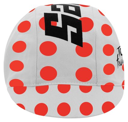 Santini Tour de France-pet, wit/rood
