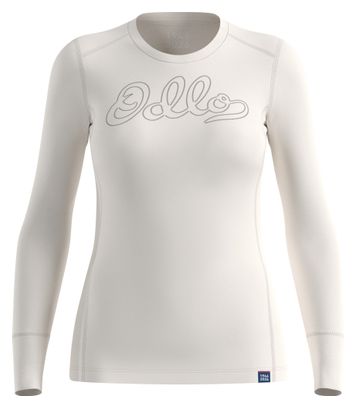 Odlo Merino 200 "80 Years" Beige Women's Base Layer