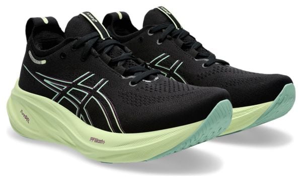 Asics Gel Nimbus 26 Zwart Groen Dames