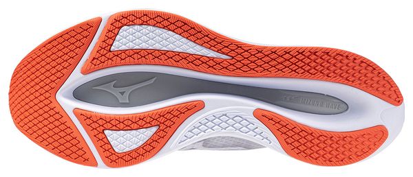 Mizuno Wave Rebellion Flash 2 Hardloopschoenen Wit Rood Heren