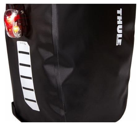 Bolsa para bicicleta Thule Shield Pannier 17L negro