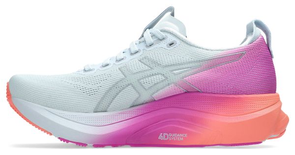 Asics Gel-Kayano 32 Sunny Sizzle Blauw/Roze Dameshardloopschoenen