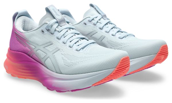Asics Gel-Kayano 32 Sunny Sizzle Blauw/Roze Dameshardloopschoenen