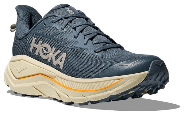Chaussures Trail Hoka Challenger 8 Bleu/Orange Homme