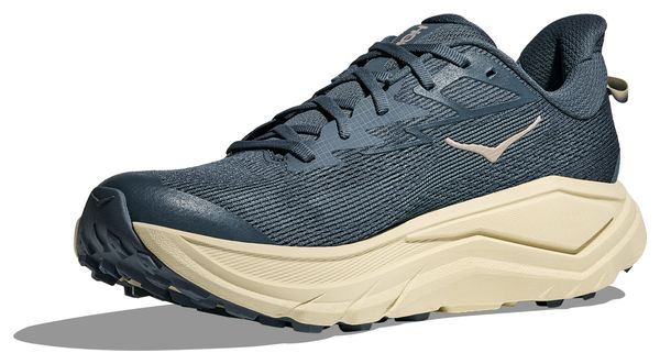 Chaussures Trail Hoka Challenger 8 Bleu/Orange Homme