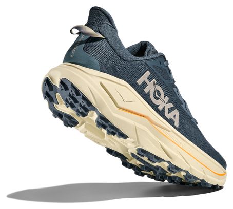 Chaussures Trail Hoka Challenger 8 Bleu/Orange Homme
