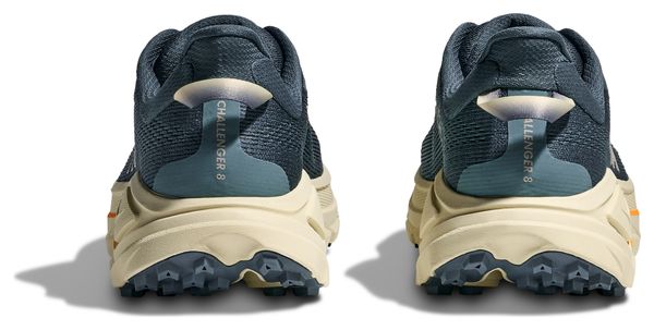 Chaussures Trail Hoka Challenger 8 Bleu/Orange Homme