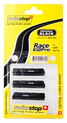 SwissStop RacePro Original Black Brake Pads - Campagnolo