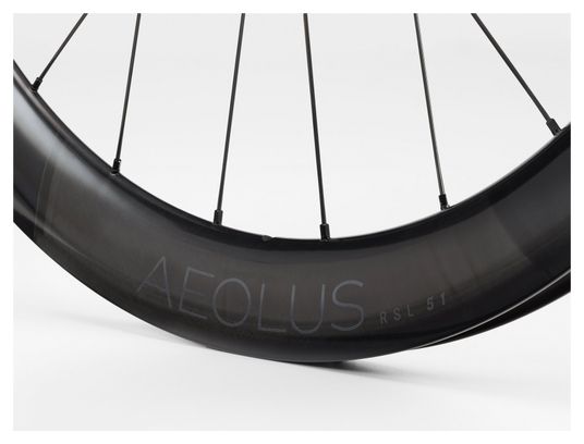 Roue Arrière Bontrager Aeolus RSL 51 TLR 700 mm | 12x142 mm | Center Lock | 2022