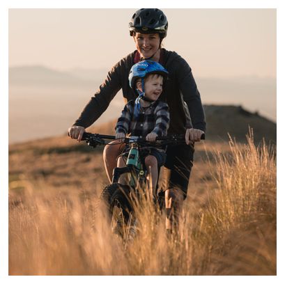 Vorderer Kindersattel Shotgun 2.0 MTB Schwarz