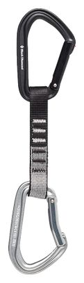 Black Diamond Hotforge Quickdraw 12Cm Grau