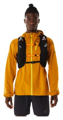 Asics FujiTrail Vest 7L Black Orange Unisex Hydration Jacket