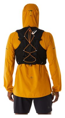 Asics FujiTrail Vest 7L Black Orange Unisex Hydration Jacket