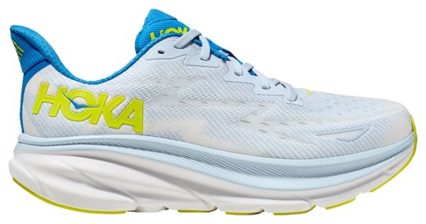 Chaussures de Running Hoka Clifton 9 Bleu Jaune