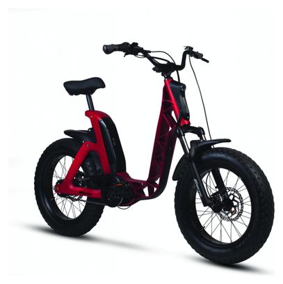 Vélo Ville Electrique Fantic Issimo Fun Shimano Nexus 5v 630Wh Rouge