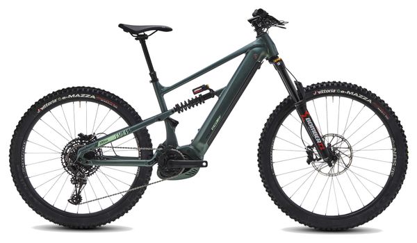 Rockrider Stilus E-Big Mountain Volledig geveerde elektrische mountainbike Sram NX 12V 750Wh 27,5'' 29'' Groen 2023