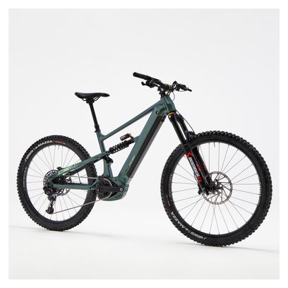 Rockrider Stilus E-Big Mountain All-Suspension Electric Mountain Bike Sram NX 12V 750Wh 27.5'' 29'' Green 2023