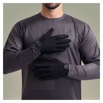 Gants VTT Velo Rogelli Adventure - Homme - Noir