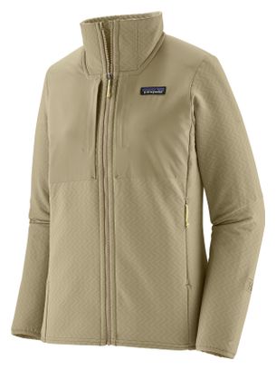 Patagonia R2 CrossStrata fleece, beige, dames