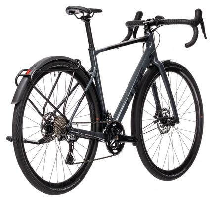 Bicicletta Gravel Cube Nuroad Race FE Shimano GRX 11S 700 mm Dark Grey Black 2021