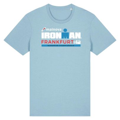 Maglietta a maniche corte Ironman Frankfurt Uomo Sky Blue