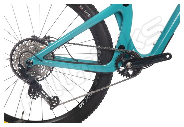Yeti-Cycles SB115 29 '' Carbon Shimano SLX 12V Full Suspension Bike Turquoise 2021
