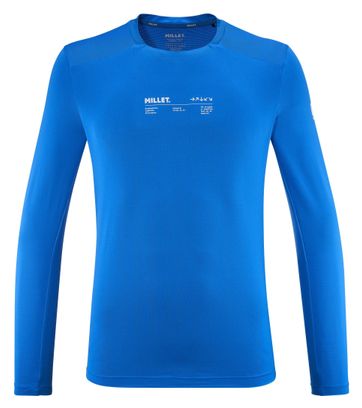 Millet Intense T-shirt lange mouwen Blauw