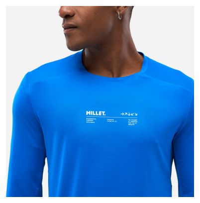 Millet Intense T-shirt lange mouwen Blauw