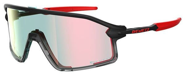 Demetz Hurry Sunglasses Matte Black / Photo Revo Red