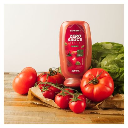 Tasty Zero Sauce (6x320ml) - Superset Nutrition - Ketchup - Sauces Zéro