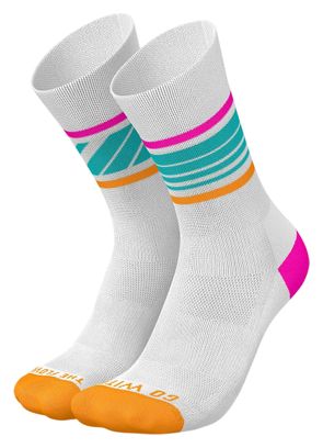 Incylence Running Party Pace Socks White/Cyan