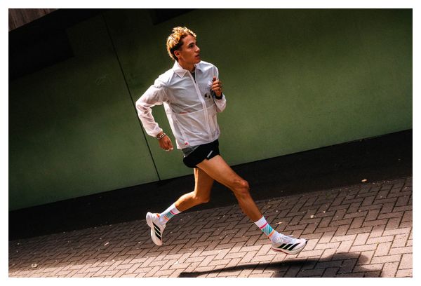 Incylence Running Party Pace Socks White/Cyan
