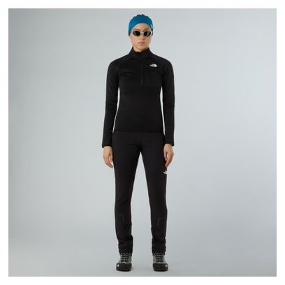 Pile The North Face Meteora 1/4 Zip Donna Nero