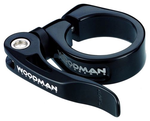 Collier de Selle WOODMAN DEATHGRIP QR avec Levier Noir