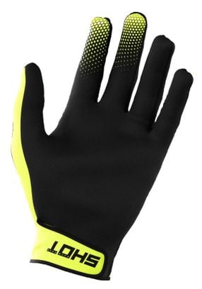 Shot Rogue Revolt Gloves Black / Yellow