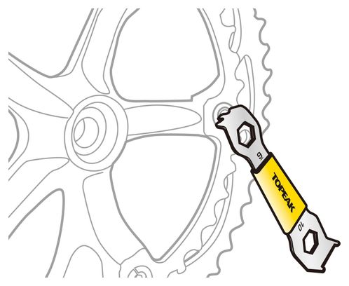 Topeak Kettenblattmutternschlüssel