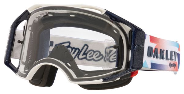 Gafas de MTB Oakley Airbrake MTB Troy Lee Designs Ice White/Clear/Ref.: OO7107-32