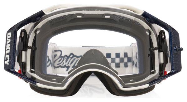 Oakley Airbrake MTB Helmet by Troy Lee Designs Ice White/Clear