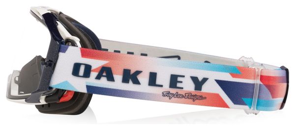 Gafas de MTB Oakley Airbrake MTB Troy Lee Designs Ice White/Clear/Ref.: OO7107-32