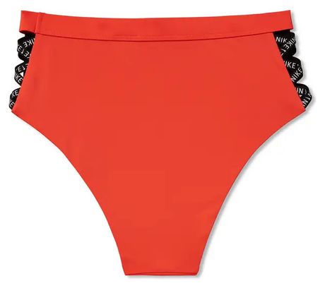 Nike Swim Cheeky High Waist Bikini Brief Orange