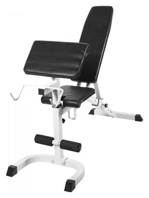 Banc de musculation réglable incliné/décliné avec pupitre à biceps