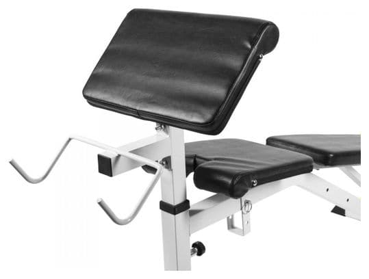 Banc de musculation réglable incliné/décliné avec pupitre à biceps